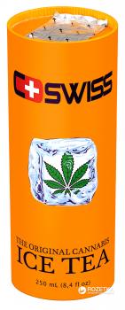 CSWISS® THE ORIGINAL CANNABIS Premium Eistee 250ml 12er T-Dsp